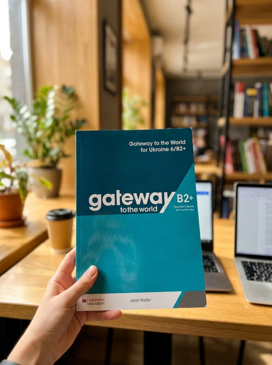 Gateway to the World for Ukraine 6/B2+ Teacher's Book with Teacher's App — Джанет Веллер, обкладинка