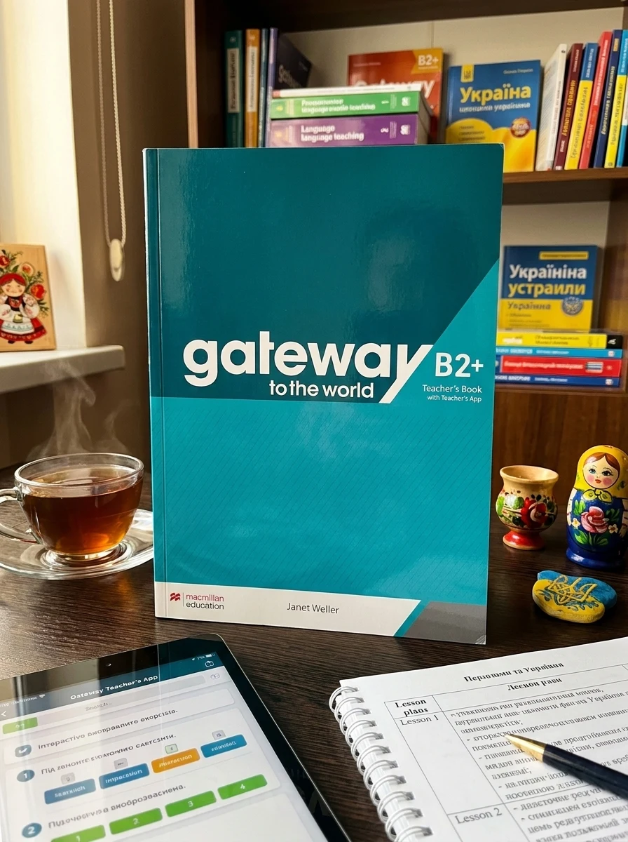 Gateway to the World for Ukraine 6/B2+ Teacher's Book with Teacher's App — Вивчення мов