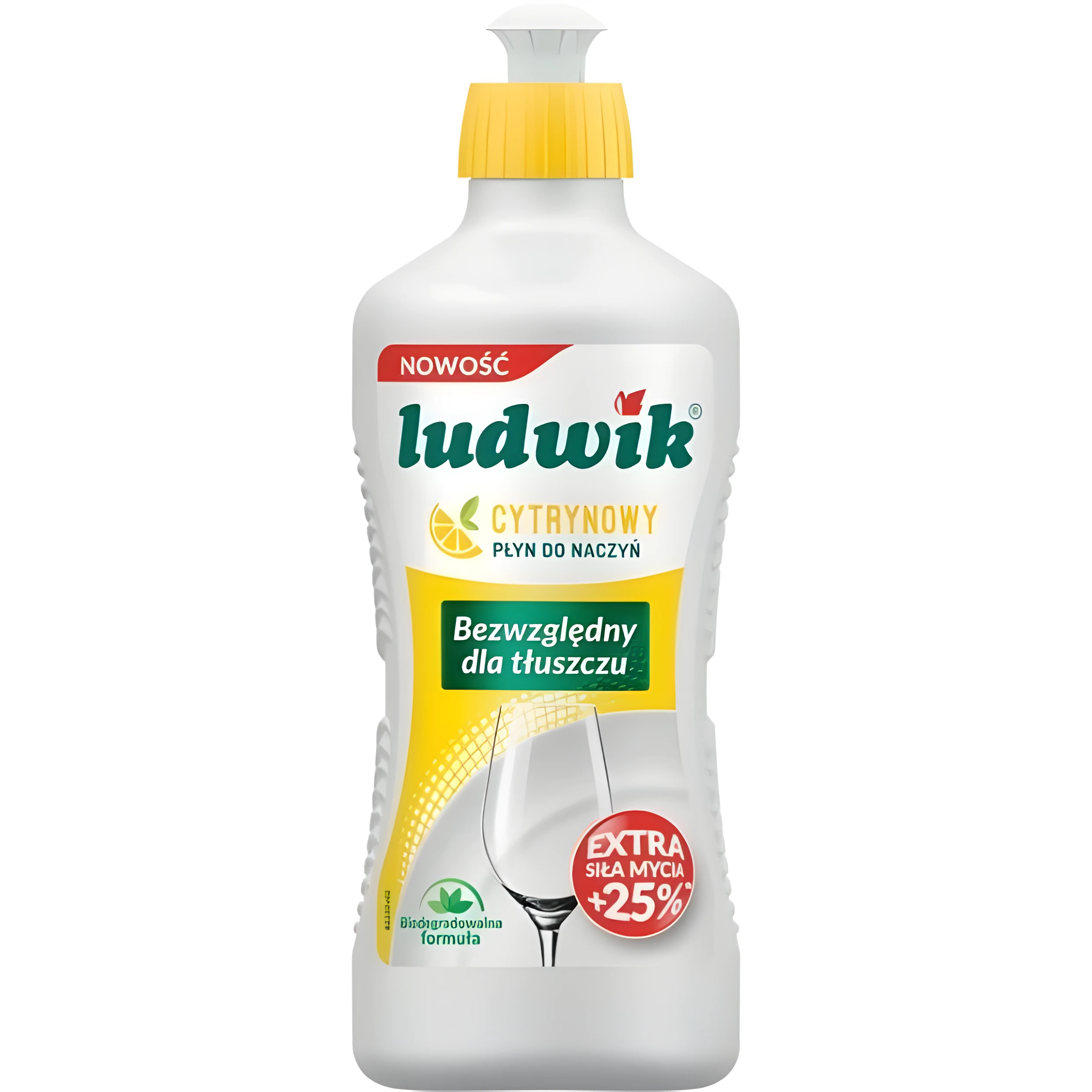 Гель для миття посуду  Ludwik  Лимон 450г