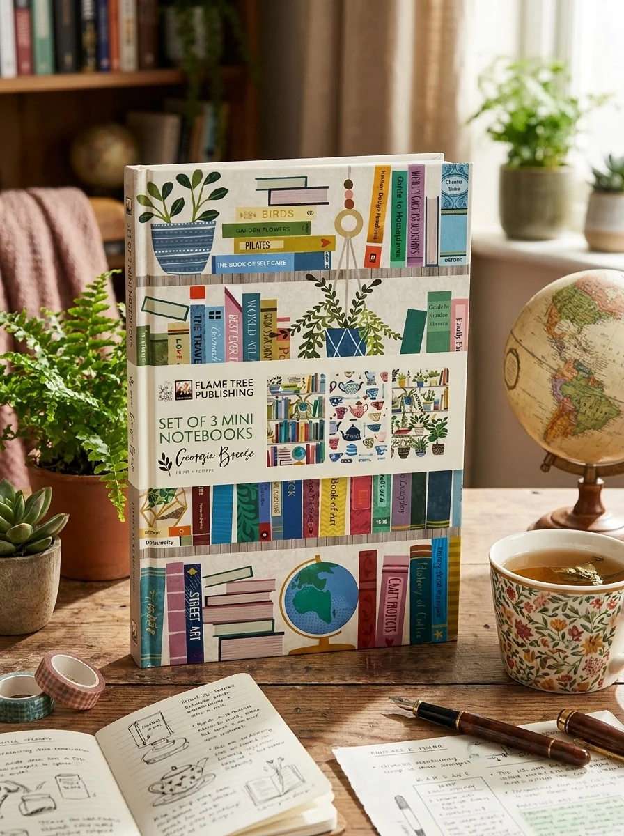 Georgia Breeze Set of 3 Mini Notebooks — Дім, сім'я, релігія