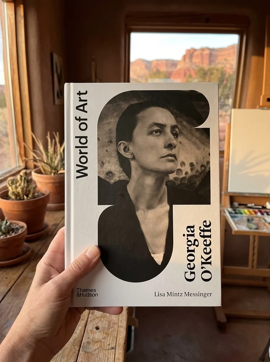 Georgia O'Keeffe — Ліза Мінц Мессінгер, обкладинка