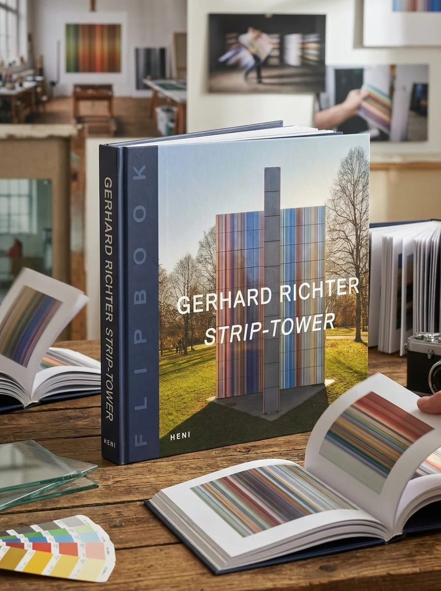 Gerhard Richter: Strip Tower: Flipbook, обкладинка