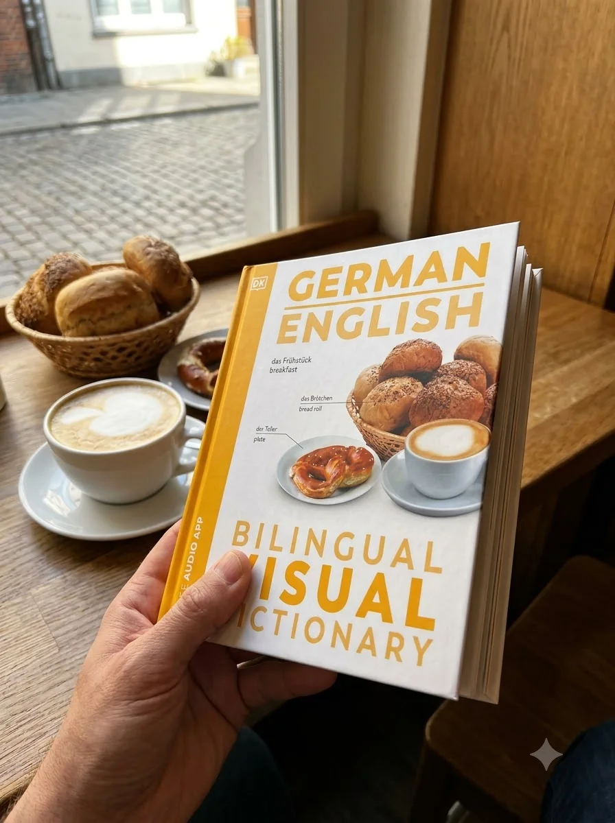 German-English Visual Bilingual Dictionary, обкладинка