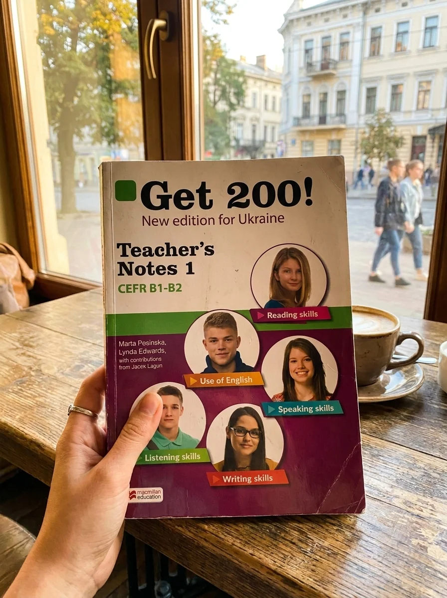 Get 200! B1-B2. New Edition for Ukraine. Digital Teacher's Notes 1 — Лінда Едвардс, обкладинка
