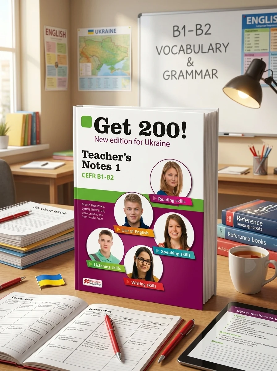 Get 200! B1-B2. New Edition for Ukraine. Digital Teacher's Notes 1 — Вивчення мов