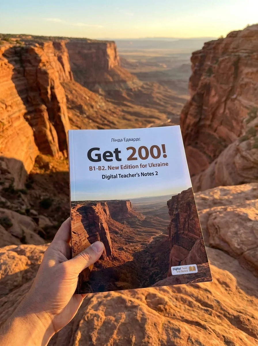 Get 200! B1-B2. New Edition for Ukraine. Digital Teacher's Notes 2 — Лінда Едвардс, обкладинка
