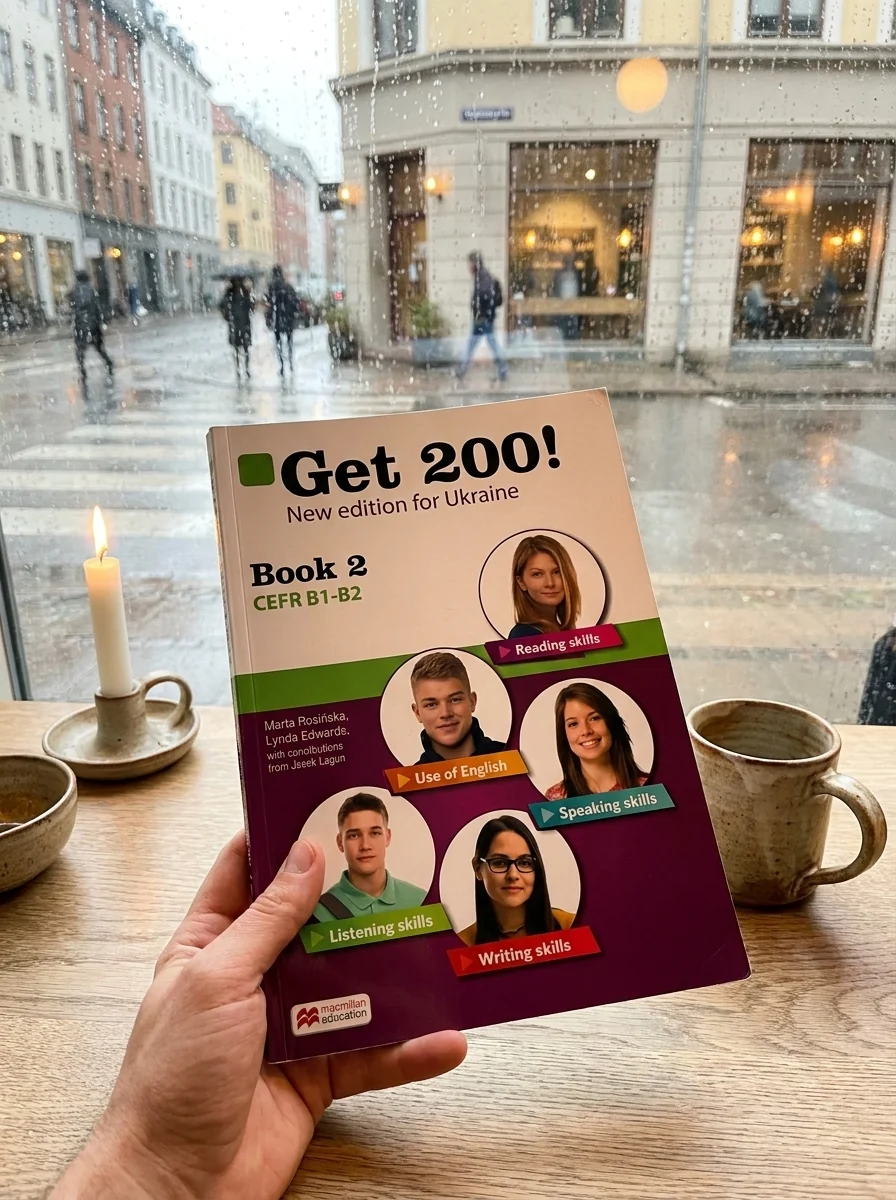 Get 200! B1-B2. New Edition for Ukraine. Student's Book 2 — Лінда Едвардс, обкладинка