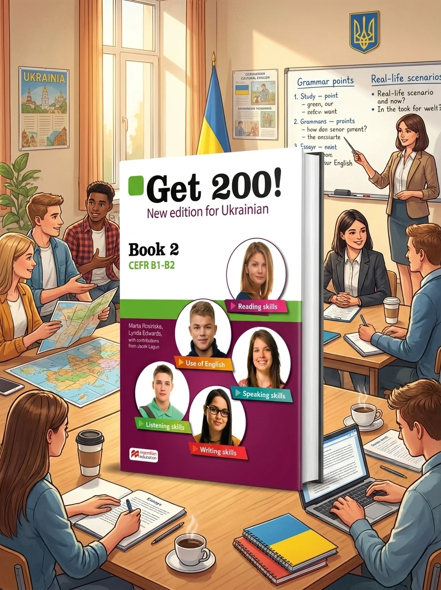 Get 200! B1-B2. New Edition for Ukraine. Student's Book 2 — Вивчення мов