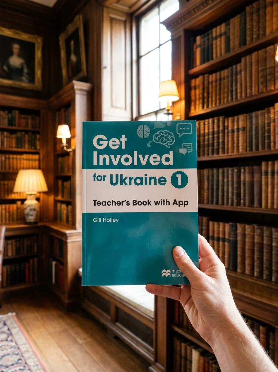 Get Involved for Ukraine 1 Teacher's Book with App — Джилл Холлі, обкладинка