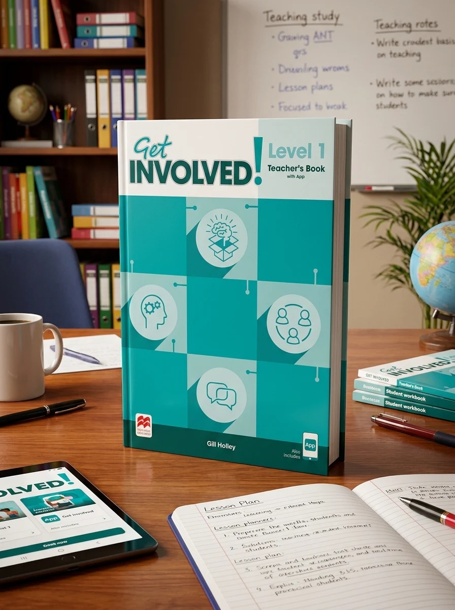 Get Involved for Ukraine 1 Teacher's Book with App — Вивчення мов