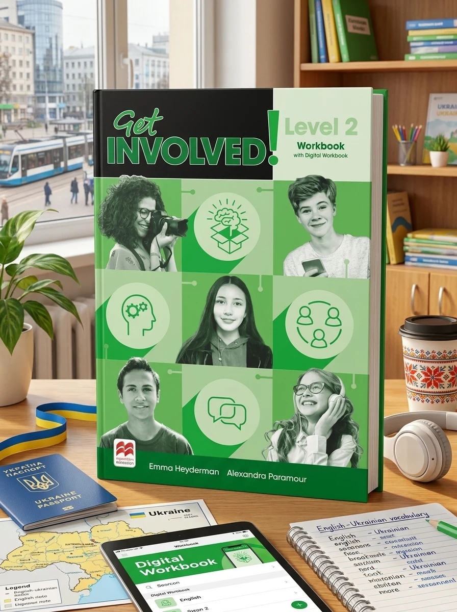 Get Involved for Ukraine 2. Workbook with Digital Workbook — Вивчення мов