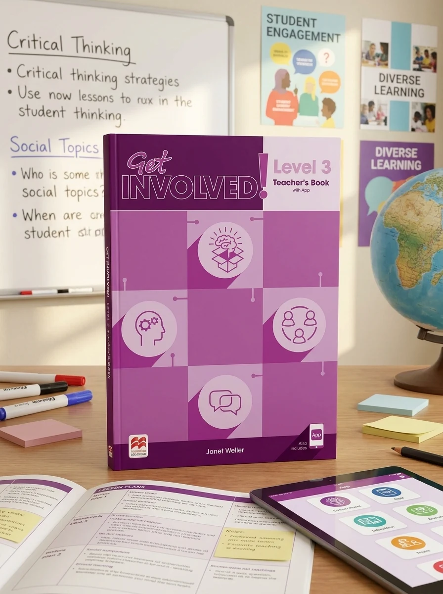 Get Involved for Ukraine 3. Teacher's Book with App — Вивчення мов
