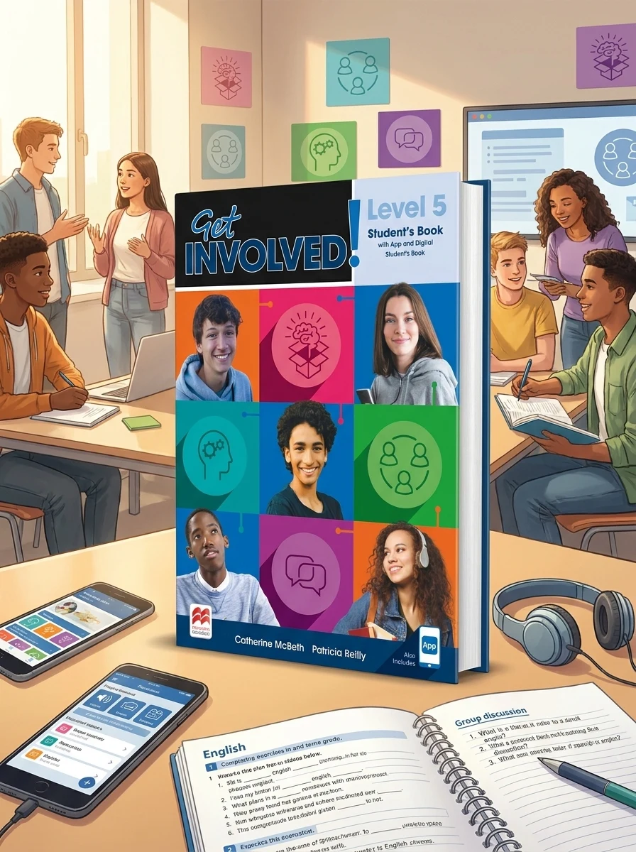 Get Involved for Ukraine 5. Student's Book with App — Патріція Рейл, обкладинка