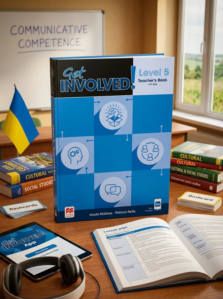 Get Involved for Ukraine 5. Teacher's Book with App — Вивчення мов