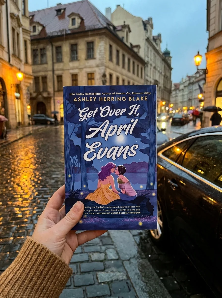 Get Over It, April Evans — Ashley Herring Blake, обкладинка