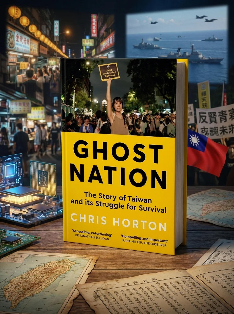Ghost Nation: The Story of Taiwan and Its Struggle for Survival — Кріс Хортон, обкладинка
