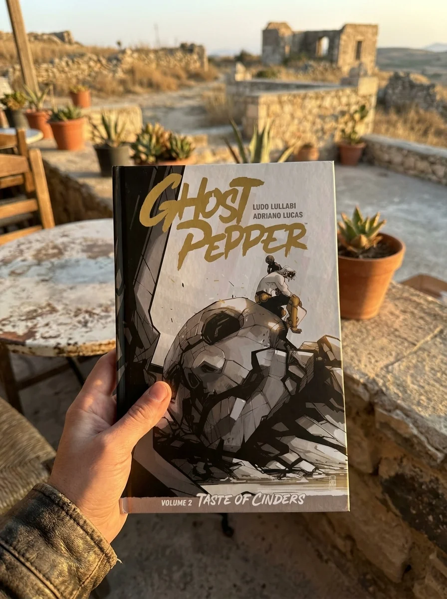 Ghost Pepper Volume 2: Taste of Cinders — Людо Луллабі, обкладинка
