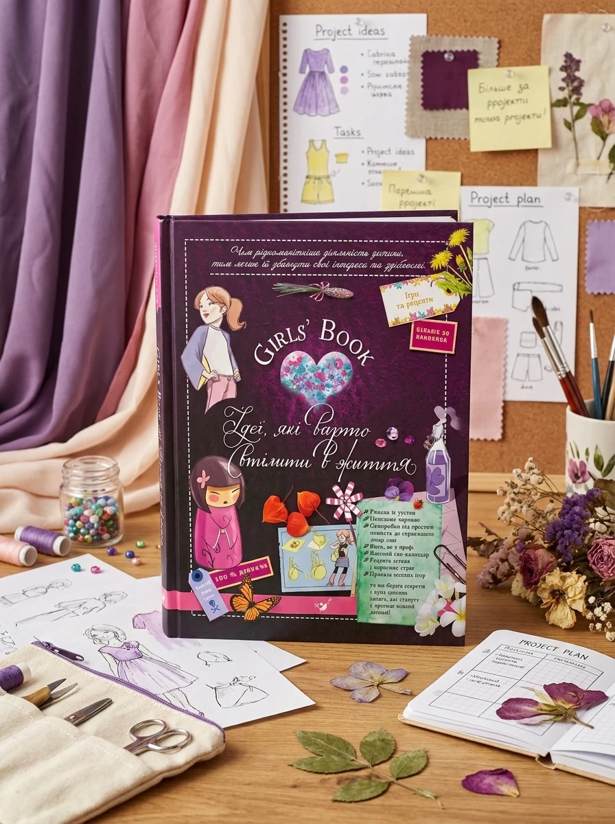 Girls’ Book. Ідеї, які варто втілити в життя!