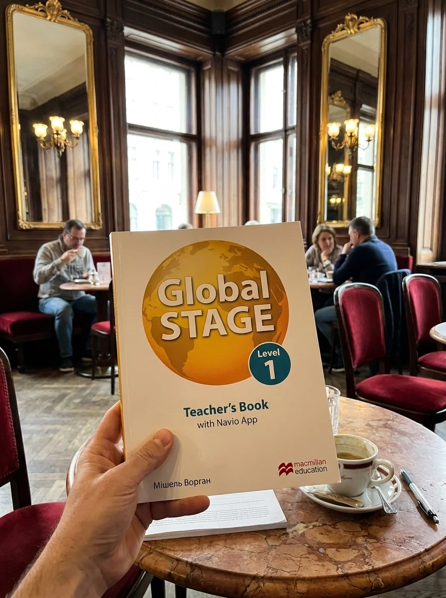 Global Stage. Level 1. Teacher's Book with Navio App — Мішель Ворган, обкладинка