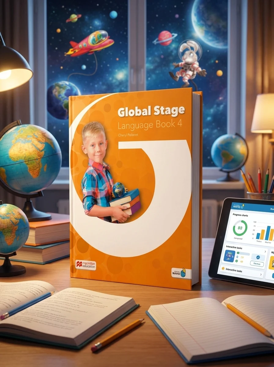 Global Stage. Level 4. Literacy Book and Language Book with Navio App
