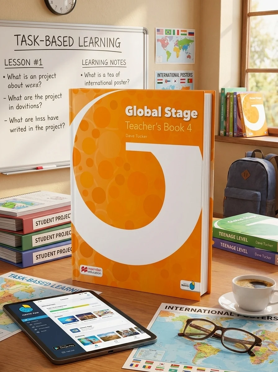 Global Stage. Level 4. Teacher's Book with Navio App — Вивчення мов