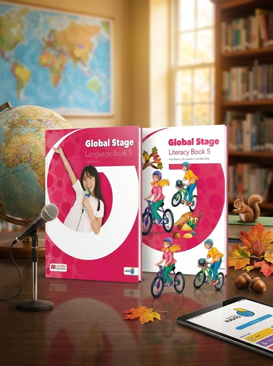 Global Stage. Level 5. Literacy Book and Language Book with Navio App — Вивчення мов