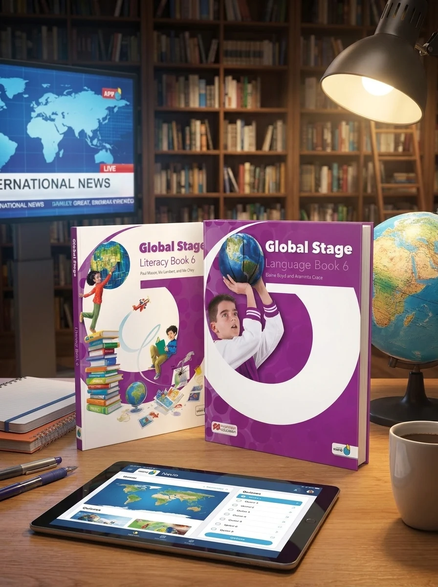 Global Stage. Level 6. Literacy Book and Language Book with Navio App — фото 2