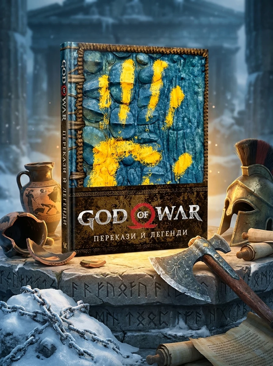 God of War. Перекази й легенди — Рік Барба, обкладинка