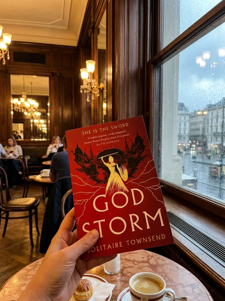 Godstorm — Солітер Таунсенд, обкладинка