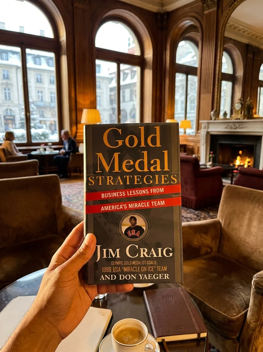 Gold Medal Strategies. Business Lessons From Americas Miracle Team — Jim Craig, обкладинка