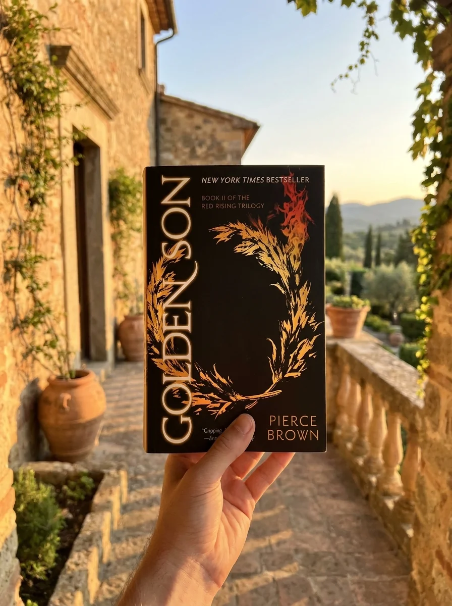 Red Rising. Book 2. Golden Son — Пірс Браун, обкладинка