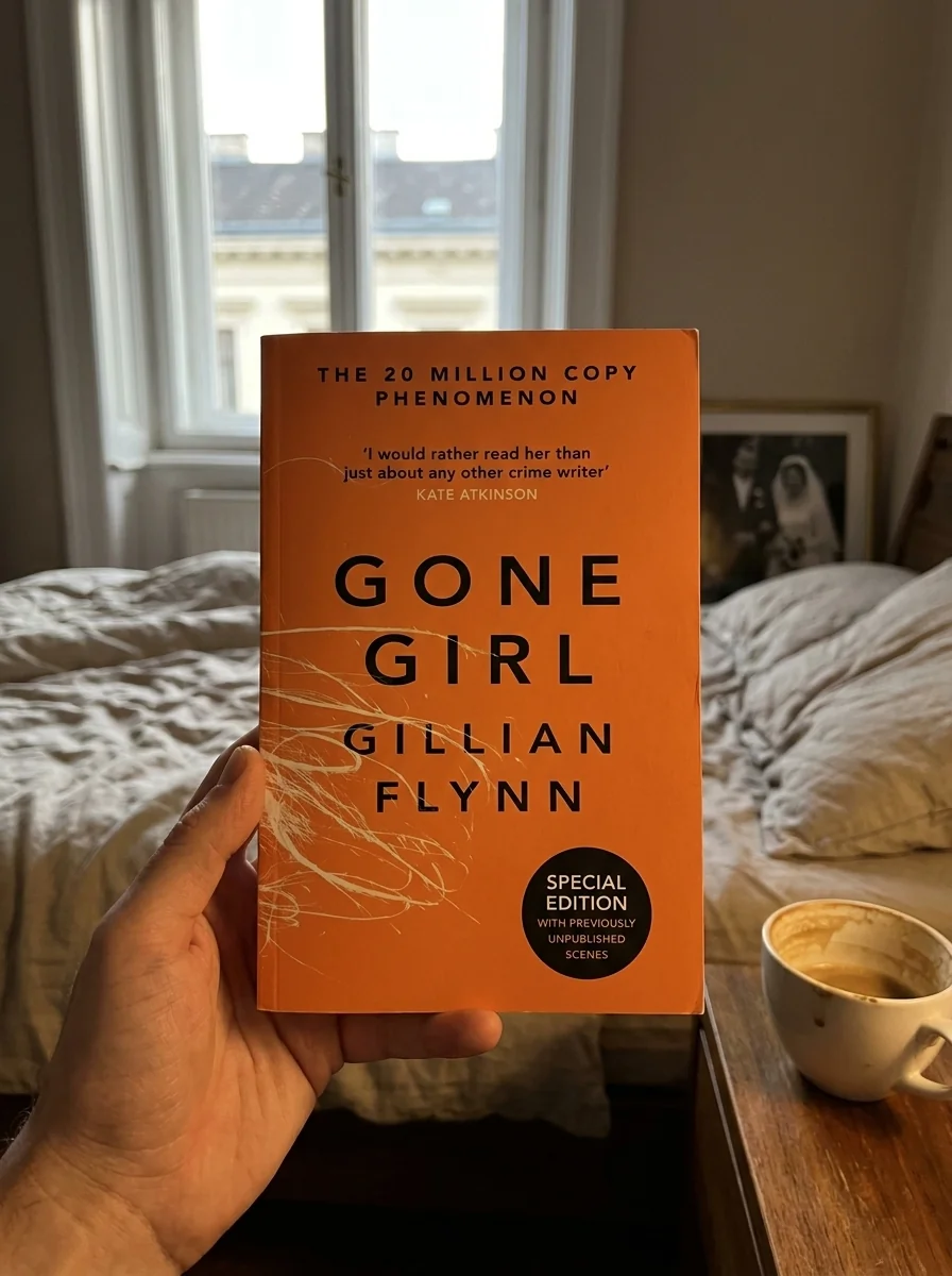 Gone Girl — Ґіліян Флінн, обкладинка