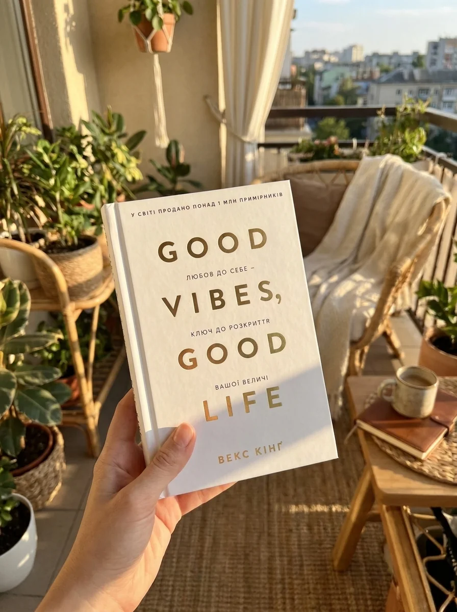 Good Vibes, Good Life. Любов до себе — ключ до розкриття вашої величі — Бізнес та саморозвиток