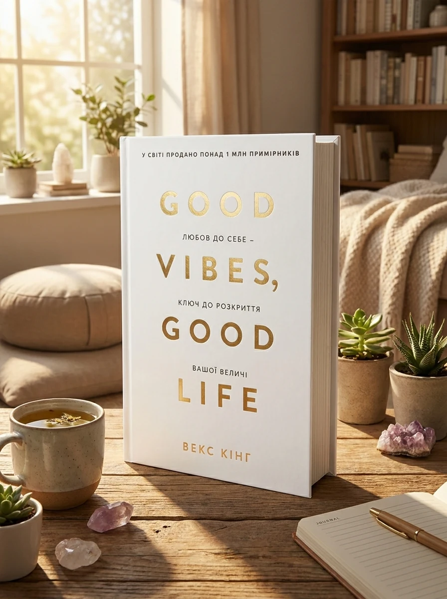 Good Vibes, Good Life. Любов до себе — ключ до розкриття вашої величі