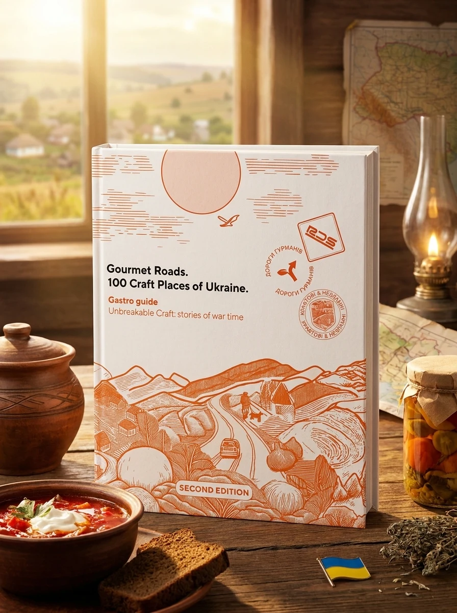 Gourmet Roads. 100 Craft Places of Ukraine. Gastro guide. Second edition. Stories of war time — Дім, сім'я, релігія