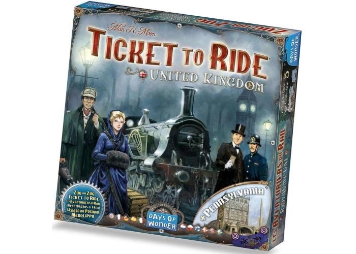Гра настільна Ticket to Ride - Map Collection 5 United Kingdom & Pennsy