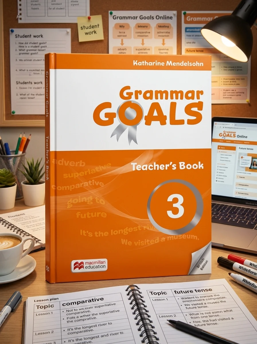 Grammar Goals. Level 3. Teacher's Book with Online Pack — Катарін Мендельсон, обкладинка