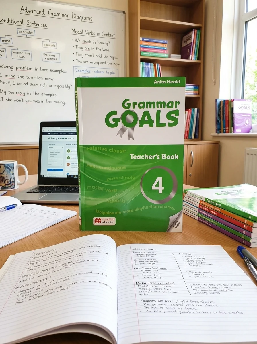 Grammar Goals. Level 4. Teacher's Book with Online Pack — Вивчення мов