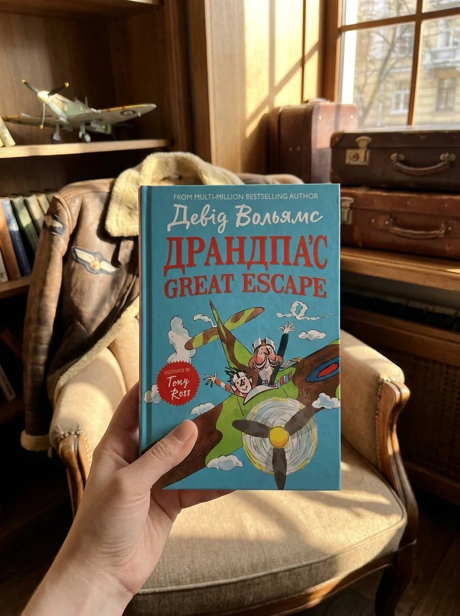 Grandpa's Great Escape — Девід Вольямс, обкладинка