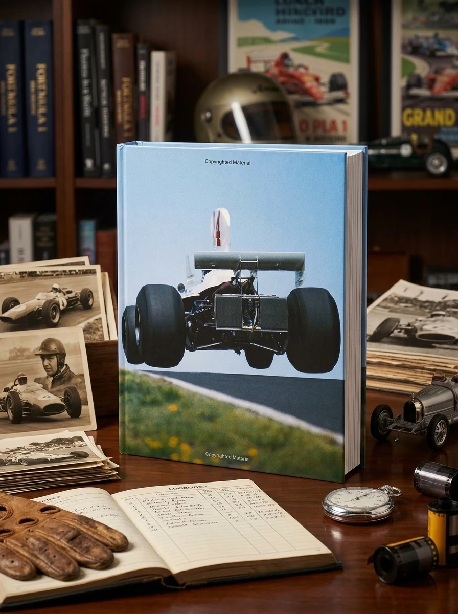 Grands Prix: 75 Years of Formula One Racing, обкладинка