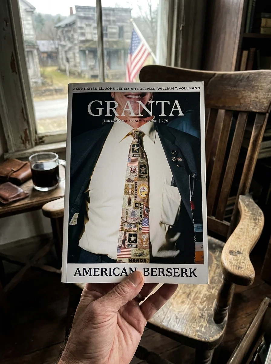 Granta. 176 American Berserk — Томас Міні, обкладинка