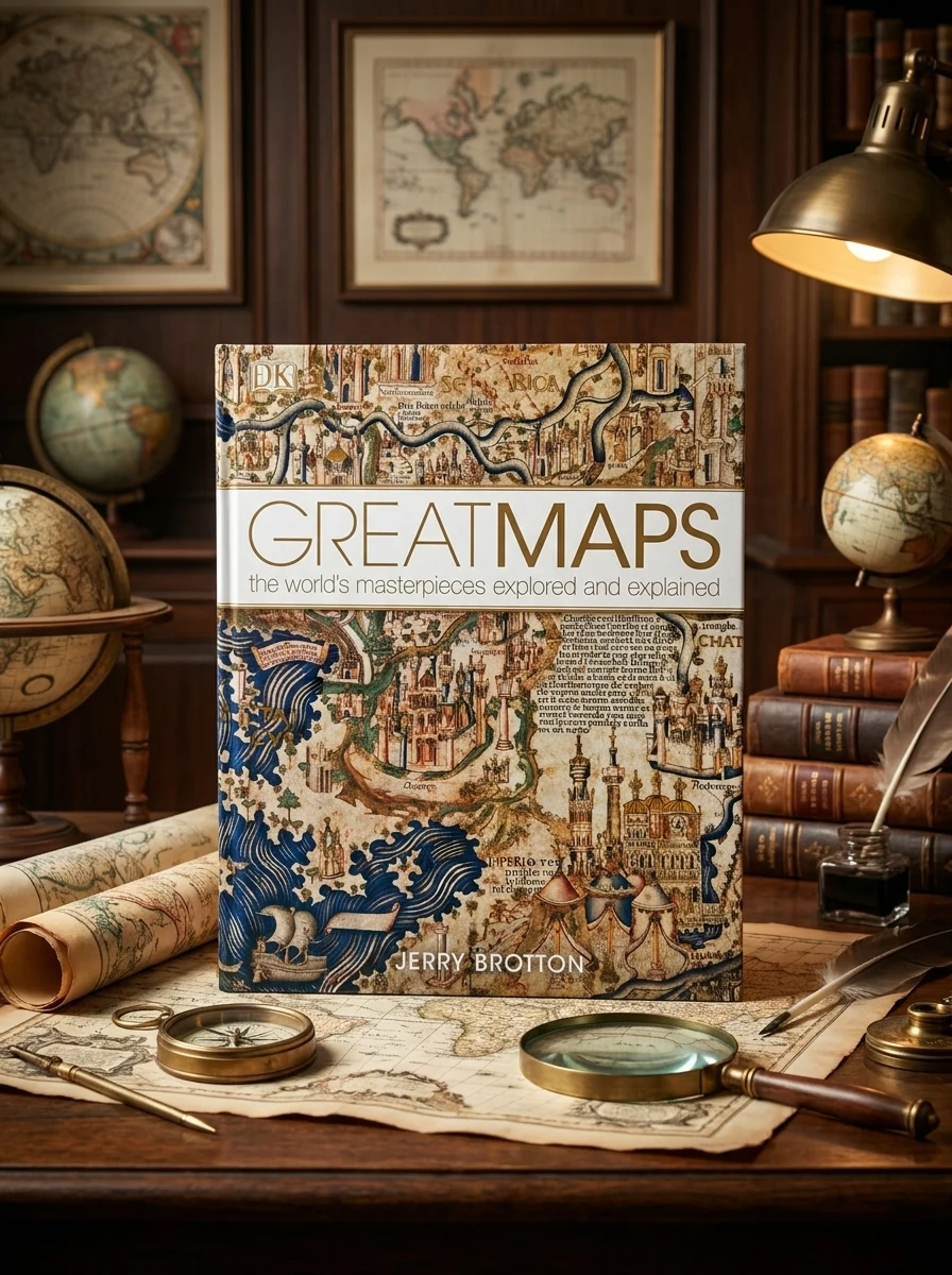 Great Maps — Джеррі Броттон, обкладинка