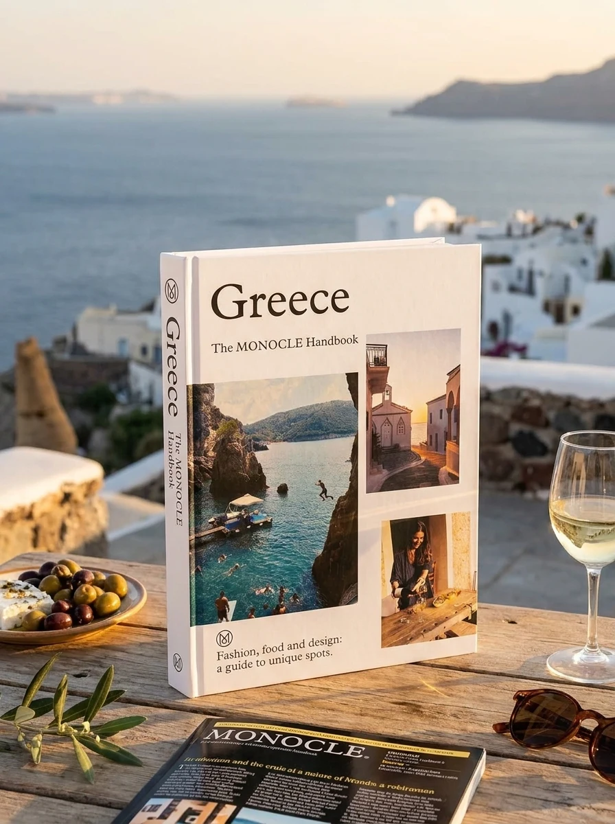Greece: The Monocle Handbook, обкладинка
