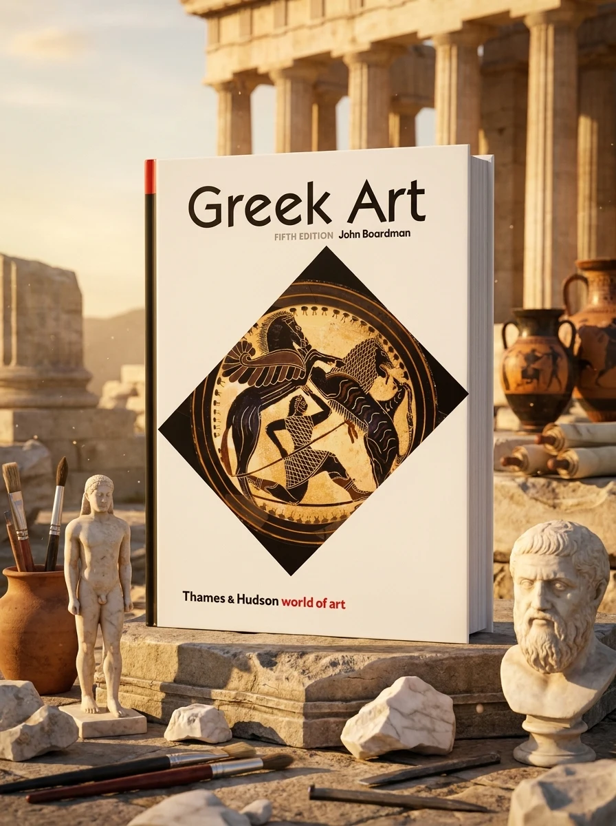Greek Art — Джон Бордман, обкладинка