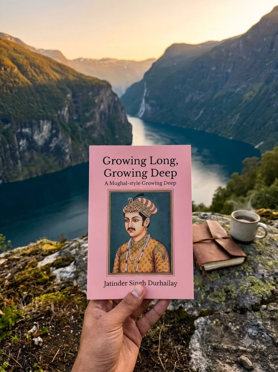 Growing Long, Growing Deep — Jatinder Singh Durhailay, обкладинка