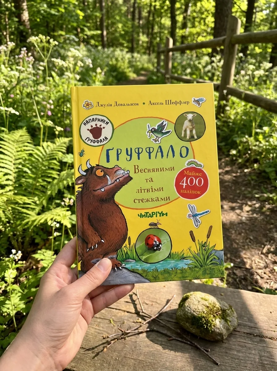 Ґруффало. Весняними та літніми стежками — Книги-іграшки