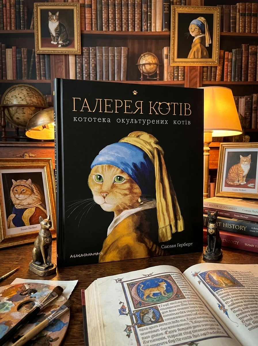 Галерея котів — Дитяча література