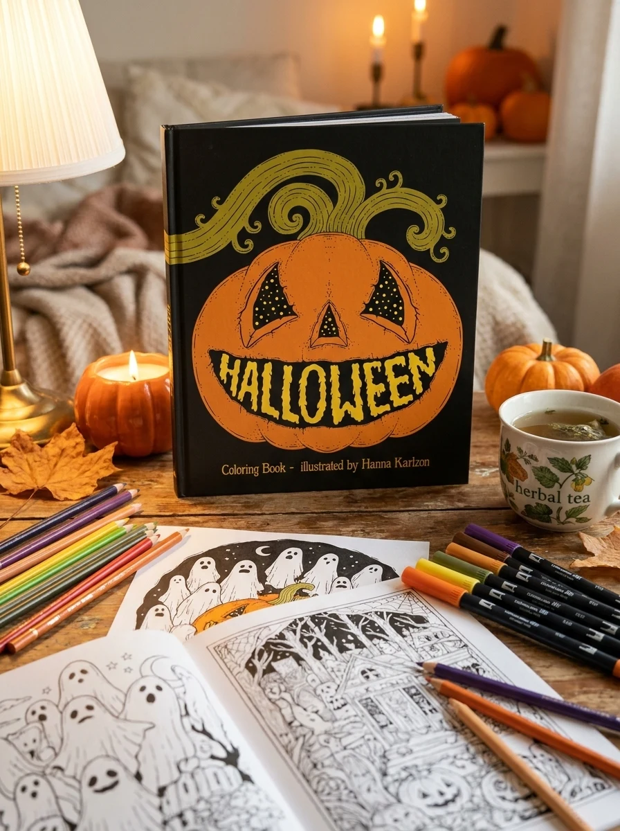 Halloween. Coloring Book — Дитяча література