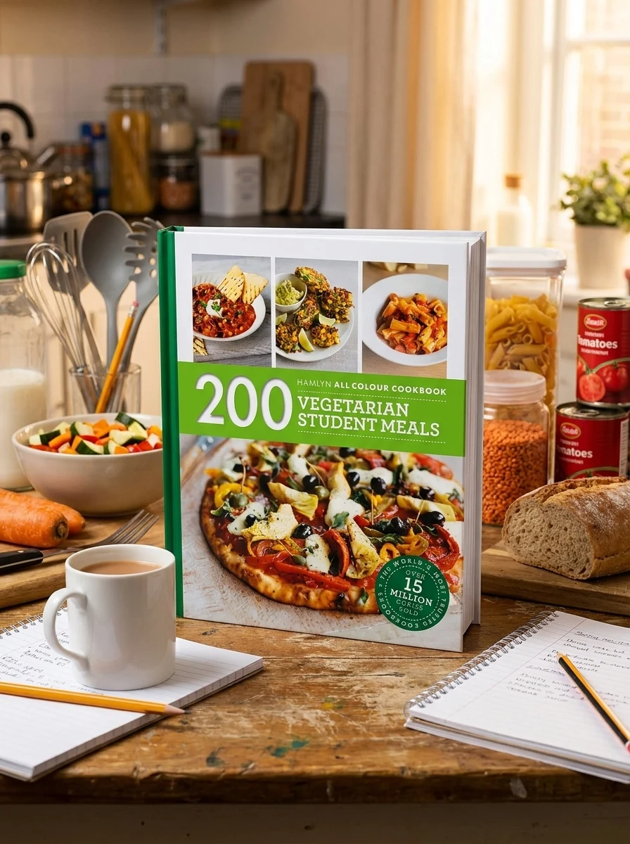 Hamlyn All Colour Cookery: 200 Vegetarian Student Meals
