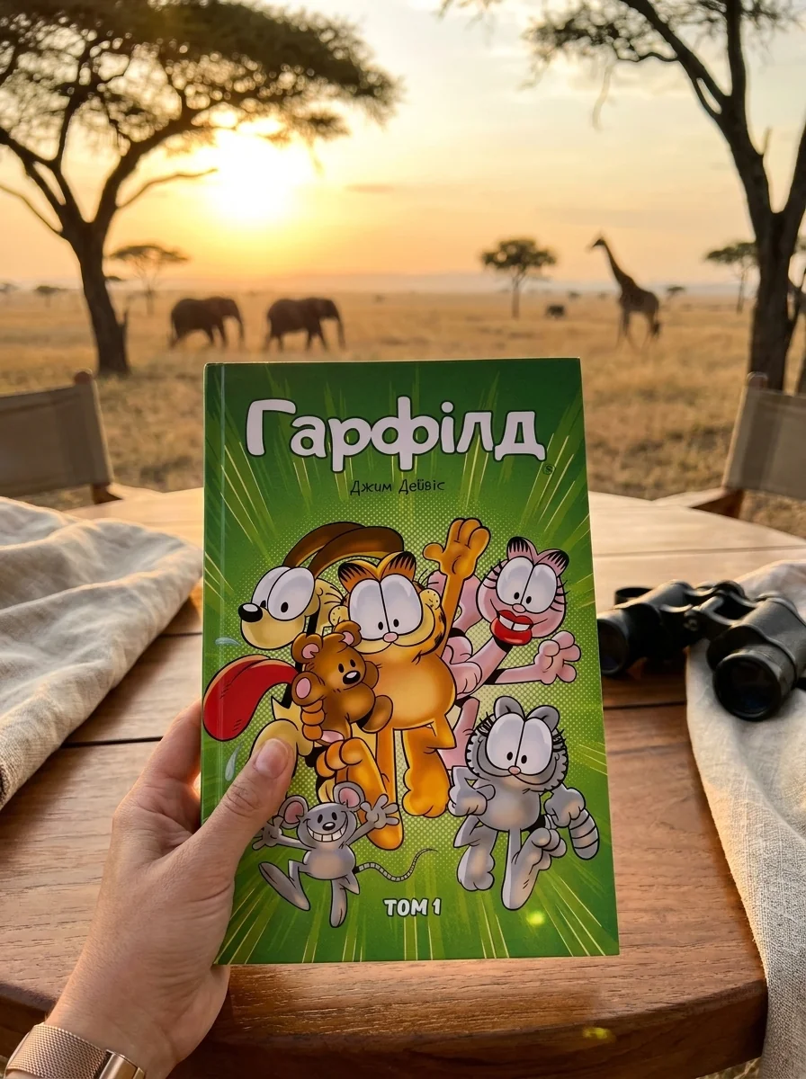 Гарфілд. Том 1 — Джим Дейвіс, обкладинка